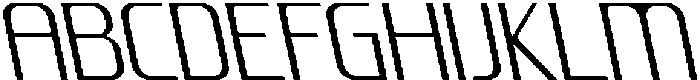 CS Anatole Reverse Italic otf (400) Font UPPERCASE