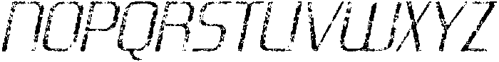 CS Anatole Stamp Italic otf (400) Font UPPERCASE