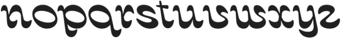 CS Andie Reverse Italic otf (400) Font LOWERCASE