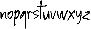 CS Andine Regular otf (400) Font LOWERCASE