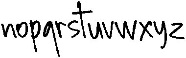 CS Andine Reverse Italic otf (400) Font LOWERCASE