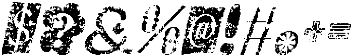 CS Anika Stamp Italic otf (400) Font OTHER CHARS