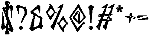 CS Another Stamp Regular otf (400) Font OTHER CHARS