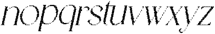 CS Anthea Disco Italic otf (400) Font LOWERCASE