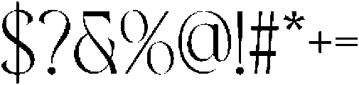 CS Anthea Regular otf (400) Font OTHER CHARS