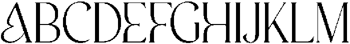 CS Anthea Regular otf (400) Font UPPERCASE