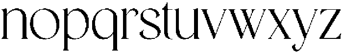 CS Anthea Regular otf (400) Font LOWERCASE