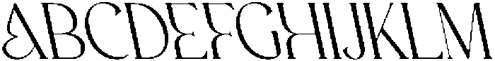 CS Anthea Reverse Italic otf (400) Font UPPERCASE