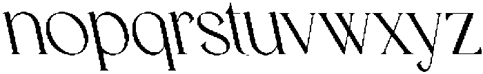 CS Anthea Reverse Italic otf (400) Font LOWERCASE
