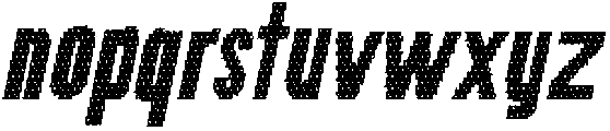CS Antibes Disco Italic otf (400) Font LOWERCASE