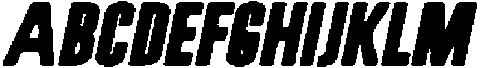 CS Antibes Drawn Italic otf (400) Font UPPERCASE