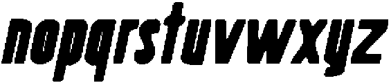 CS Antibes Drawn Italic otf (400) Font LOWERCASE