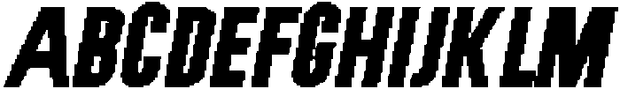 CS Antibes Pixel Regular otf (400) Font UPPERCASE