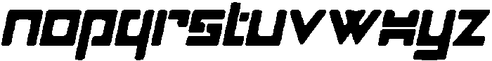 CS Apexis Drawn Italic otf (400) Font LOWERCASE