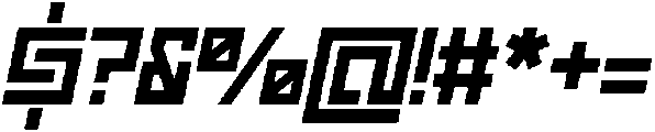 CS Apexis Italic otf (400) Font OTHER CHARS