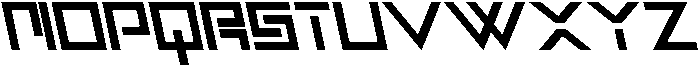 CS Apexis Reverse Italic otf (400) Font UPPERCASE