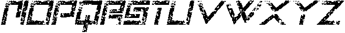 CS Apexis Stamp Italic otf (400) Font UPPERCASE