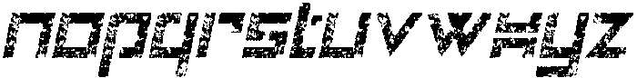 CS Apexis Stamp Italic otf (400) Font LOWERCASE