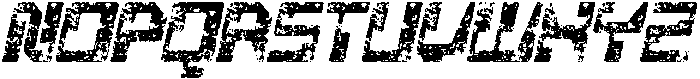 CS Aphex Stamp Italic otf (400) Font UPPERCASE