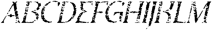 CS Apoline Stamp Italic otf (400) Font UPPERCASE