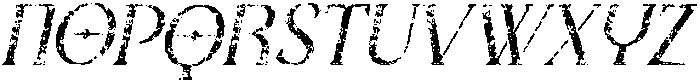CS Apoline Stamp Italic otf (400) Font UPPERCASE