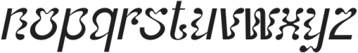 CS Aquiver Italic otf (400) Font LOWERCASE