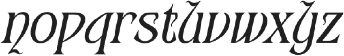 CS Arcane Italic otf (400) Font LOWERCASE