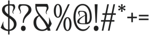 CS Arcane Regular otf (400) Font OTHER CHARS