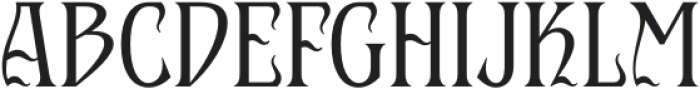 CS Arcane Regular otf (400) Font UPPERCASE