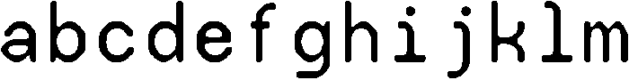 CS Arcel Mono Rounded Regular otf (400) FONT