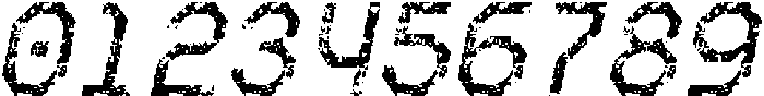 CS Arcel Mono Stamp Italic otf (400) Font OTHER CHARS