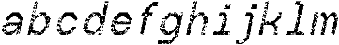 CS Arcel Mono Stamp Italic otf (400) FONT