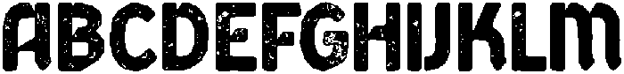 CS Archie Stamp Regular otf (400) Font UPPERCASE