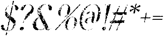CS Ardent Stamp Italic otf (400) Font OTHER CHARS