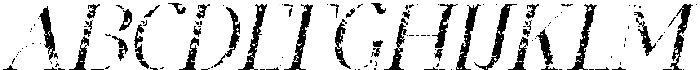 CS Ardent Stamp Italic otf (400) Font UPPERCASE
