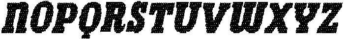 CS Areno Disco Italic otf (400) Font UPPERCASE