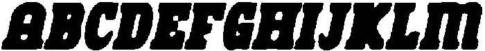 CS Areno Drawn Italic otf (400) Font UPPERCASE