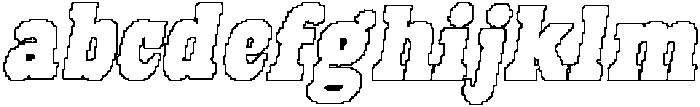 CS Areno Pixel Outline otf (400) FONT