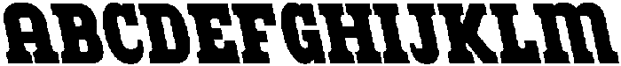 CS Areno Reverse Italic otf (400) Font UPPERCASE