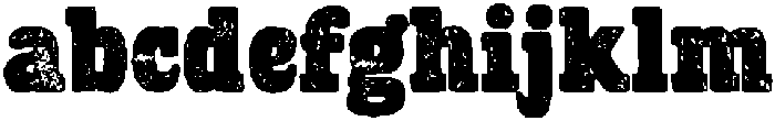 CS Areno Stamp Regular otf (400) Font LOWERCASE