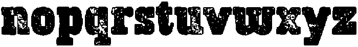 CS Areno Stamp Regular otf (400) Font LOWERCASE