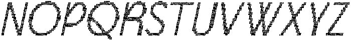 CS Argue Disco Italic otf (400) Font UPPERCASE