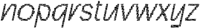 CS Argue Disco Italic otf (400) Font LOWERCASE