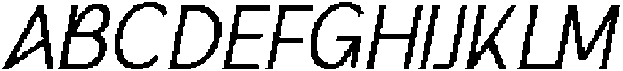 CS Argue Pixel Regular otf (400) Font UPPERCASE