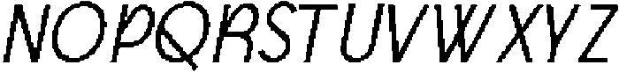 CS Argue Pixel Regular otf (400) Font UPPERCASE