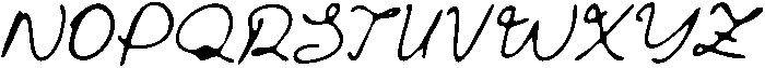 CS Ariana Drawn Italic otf (400) Font UPPERCASE