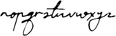 CS Ariana Drawn Italic otf (400) Font LOWERCASE