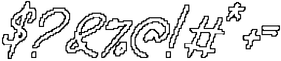 CS Ariana Pixel Outline otf (400) Font OTHER CHARS