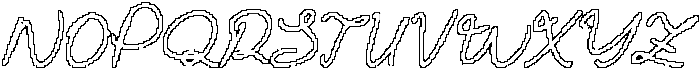 CS Ariana Pixel Outline otf (400) Font UPPERCASE