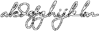 CS Ariana Pixel Outline otf (400) Font LOWERCASE